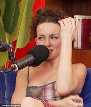 News Room Abbie Chatfield breaks down in tears as