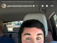 News Room : Amanda Bynes shows off dramatic new hair transformation as she ditches her bleach blonde look