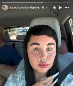 News Room Amanda Bynes shows off dramatic new hair