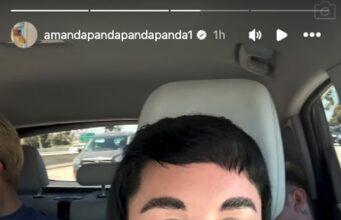 News Room Amanda Bynes shows off dramatic new hair