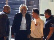 News Room Ant McPartlin is surrounded by security as