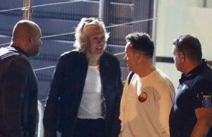 News Room : Ant McPartlin is surrounded by security as he comes face to face with Jimmy Bullard while leaving ITV studios after host insisted Adam Thomas was ‘not intimidating’ during tense I’m A Celeb showdown News Room Ant McPartlin is surrounded by security as