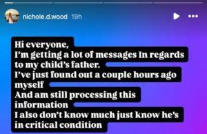 News Room : Bachelor star reveals the father of her child is in ‘critical condition’ after being rushed to hospital News Room Bachelor star reveals the father of her