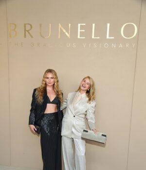 News Room : Christie Brinkley, 72, suits up with lookalike daughter Sailor Brinkley-Cook, 27, for Brunello screening News Room Christie Brinkley 72 suits up with lookalike