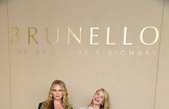 News Room : Christie Brinkley, 72, suits up with lookalike daughter Sailor Brinkley-Cook, 27, for Brunello screening News Room Christie Brinkley 72 suits up with lookalike