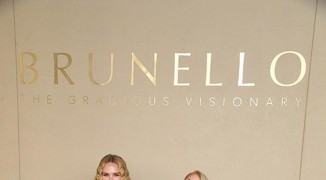 News Room : Christie Brinkley, 72, suits up with lookalike daughter Sailor Brinkley-Cook, 27, for Brunello screening News Room Christie Brinkley 72 suits up with lookalike