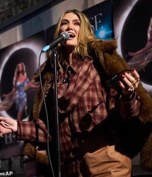 News Room Delta Goodrem wows UK fans as she
