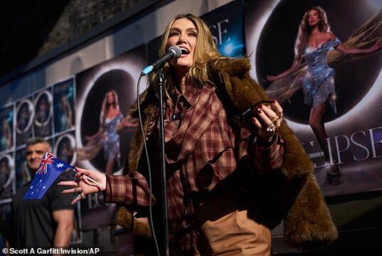 News Room Delta Goodrem wows UK fans as she