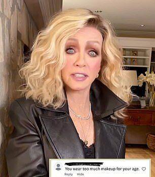 News Room Donna Mills 85 mocks critics who complain
