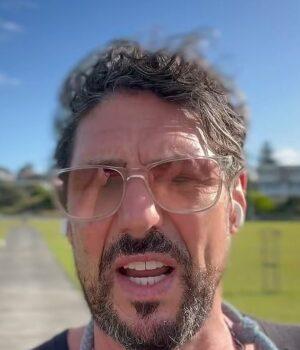 News Room Furious Colin Fassnidge goes on wild expletive