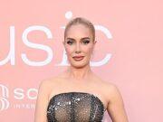 News Room Heidi Montag dazzles in sheer gown at