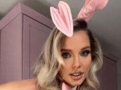 News Room : Helen Flanagan sends temperatures soaring as she dresses up as a sexy bunny for sizzling Easter video