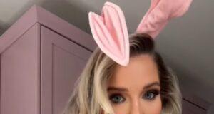 News Room : Helen Flanagan sends temperatures soaring as she dresses up as a sexy bunny for sizzling Easter video