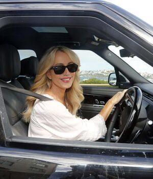 News Room Jackie O Henderson looks unbothered leaving her