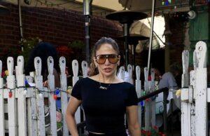 News Room : Jennifer Lopez, 56, looks fitter than ever in skintight leggings and crop top while out in LA… after making Coachella debut News Room Jennifer Lopez 56 looks fitter than ever
