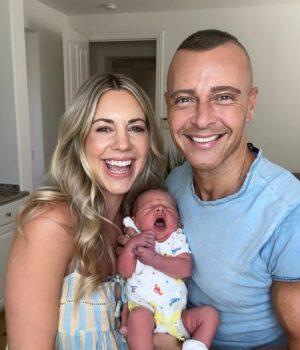 News Room Joey Lawrence and wife Samantha Cope welcome