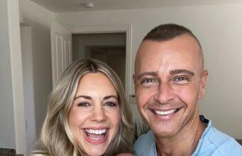 News Room Joey Lawrence and wife Samantha Cope welcome