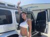 News Room Kylie Jenner flaunts abs in tiny white