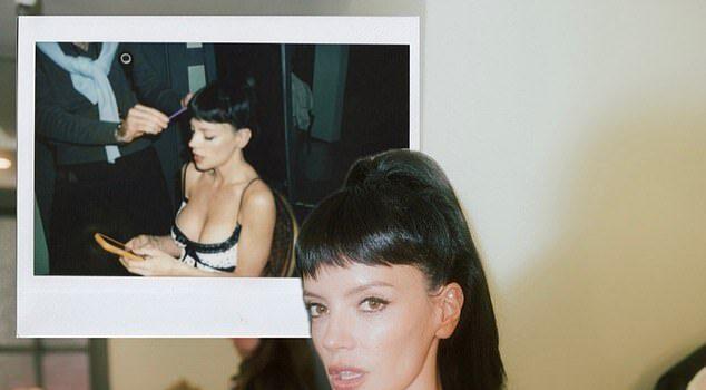 News Room Lily Allen wows in skimpy polka dot