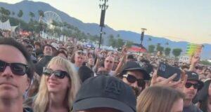 News Room : Miranda Kerr makes a surprise appearance at Coachella with her billionaire husband – as fellow Australian celebrity Bec Judd stuns in lace mini skirt News Room Miranda Kerr makes a surprise appearance at
