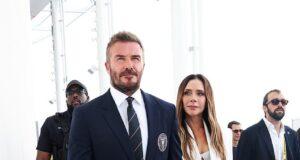 News Room : Victoria Beckham looks effortlessly chic in a white suit as she walks hand in hand with husband David to ribbon-cutting ceremony at his Inter Miami team’s new Freedom Park Stadium