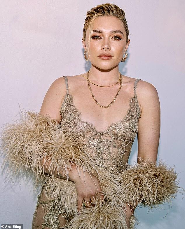 News Room : Braless Florence Pugh stuns in a sheer