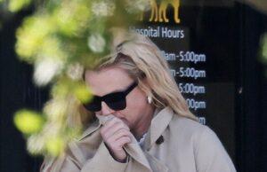 News Room : Britney Spears spotted with bruised legs as she breaks cover after wild night out at restaurant and liquor store