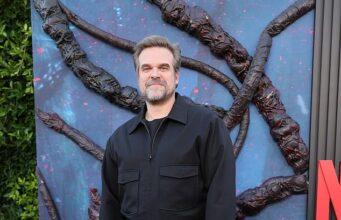 News Room David Harbour reunites with Stranger Things co stars