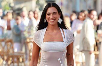 News Room Dua Lipa and Callum Turner gather galaxy
