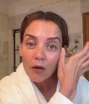 News Room Katie Holmes 47 reveals her minimal makeup