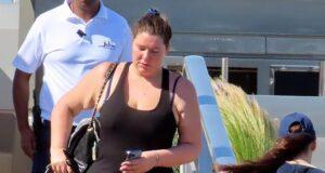 News Room : Newlywed heiress Francesca Packer goes make-up free in Mallorca with mother Gretel after wedding to businessman Robert Bates