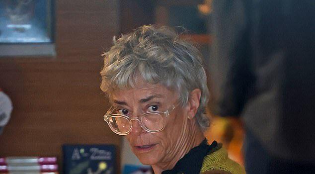 News Room : Rare sighting of former sex siren Rachel Ward as she holds a very telling book after lashing back at online firestorm over her grey hair News Room Rare sighting of former sex siren Rachel