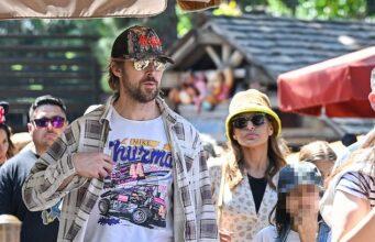 News Room Ryan Gosling and Eva Mendes seen on