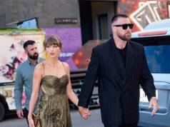 News Room Taylor Swift dazzles in glittering gown as