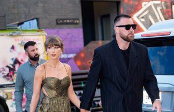 News Room Taylor Swift dazzles in glittering gown as