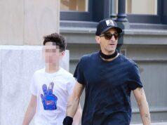 News Room : Adrien Brody holds hands with girlfriend Georgina Chapman’s son, 13, in NYC… after jailed Harvey Weinstein reacted to the actor raising his kids