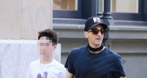 News Room : Adrien Brody holds hands with girlfriend Georgina Chapman’s son, 13, in NYC… after jailed Harvey Weinstein reacted to the actor raising his kids