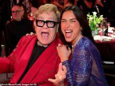 News Room : Dua Lipa and Callum Turner say ‘I do’! Elton John serenades couple with rendition of Your Song at their Italian wedding ceremony after last-minute dash via private jet