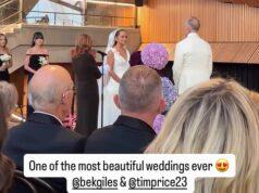 News Room : Inside the lavish, star-studded Sydney Opera House wedding of top Australian lawyer as Karl Stefanovic pulls off the ultimate wedding photobomb and Harry Garside parties it up