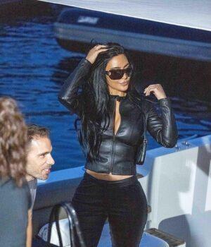News Room Kim Kardashian goes full WAG mode as