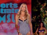 News Room : Molly Sims, 53, shows off her age-defying beauty as she leads bikini-clad bombshells at Sports Illustrated Swimsuit runway show News Room Molly Sims 53 shows off her age defying