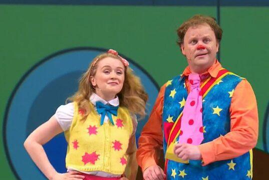 News Room : Mr Tumble’s happily ever after: Kids’ TV ‘workaholic’ Justin Fletcher, 55, settles down with co-star girlfriend Samantha Dorrance, 34, after 20 years of turning down marriage proposals from smitten fans News Room Mr Tumbles happily ever after Kids TV