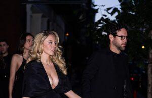 News Room : Sydney Sweeney, 28, flaunts her hourglass curves in a plunging LBD as she enjoys date night with Scooter Braun, 44, ahead of the Euphoria final News Room Sydney Sweeney 28 flaunts her hourglass curves