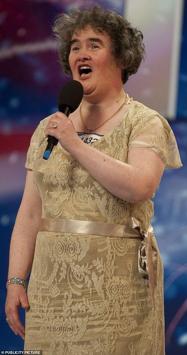 News Room : The sad story behind Susan Boyle’s very dramatic new look: A blonde bob. Breakdancing and belting out songs while on walks with her cats near her bungalow… inside singer’s transformation
