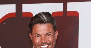 News Room : Bobby Norris can’t stop smiling as he shows off his new facelift at Jackie The Stripper premiere after revealing he’s spent over £50K on fillers
