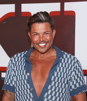 News Room : Bobby Norris can’t stop smiling as he shows off his new facelift at Jackie The Stripper premiere after revealing he’s spent over £50K on fillers News Room Bobby Norris cant stop smiling as he