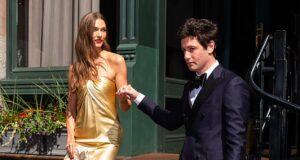 News Room : Hollywood heavyweights assemble in NYC for party of the decade: Spielberg, Zoe Kravitz and Fergie touch down for Taylor Swift and Travis Kelce’s wedding celebration