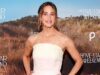 News Room : Jennifer Garner shows off slimmer figure in striking strapless dress at red carpet premiere… after sharing gushing Ben Affleck post News Room Jennifer Garner shows off slimmer figure in