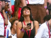 News Room : Jude Bellingham’s girlfriend Ashlyn Castro and Bukayo Saka’s fiancée Tolami Benson celebrate in the stands as their Three Lions partners beat Norway News Room Jude Bellinghams girlfriend Ashlyn Castro and Bukayo