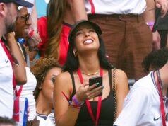 News Room : Jude Bellingham’s girlfriend Ashlyn Castro and Bukayo Saka’s fiancée Tolami Benson celebrate in the stands as their Three Lions partners beat Norway